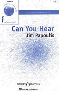 Can You Hear? SATB choral sheet music cover Thumbnail